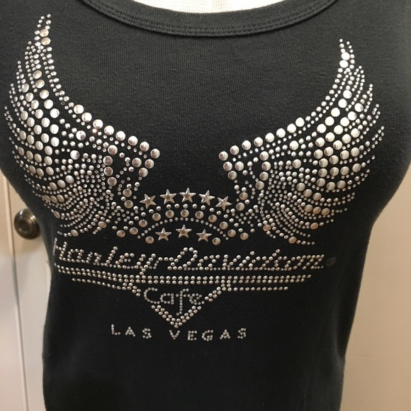 3/25🌸Harley Davidson tee - Picture 2 of 5